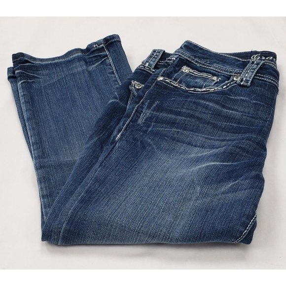 Grace In LA Jeans ~ Capri Sz 9M - Picture 3 of 15